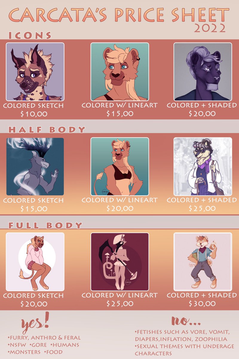 carcata2's tweet photo. Commissions are open! ☀️
You can find more examples here: https://t.co/Scj8fzHf2R https://t.co/61JkCmjWu6