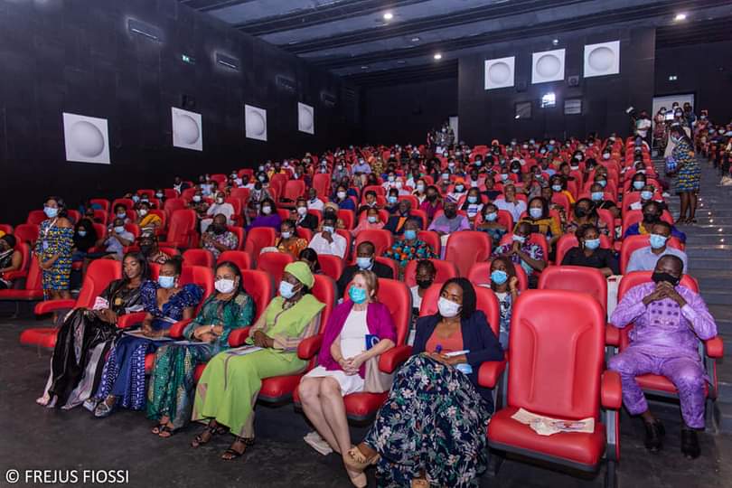 RbeccaADJINAKO1's tweet photo. Lancement officiel de la 2ème édition du #FIFF, c'était le 08 #fevrier à @canalolympia_  de #Wologuede /Cotonou/Bénin.
C'était immense, c'était grandiose. Regardez par vous-même! @cglele64 @africa_cultures 
#Cinema #wasexo @roajelfbenin https://t.co/XEWL7OcXtu