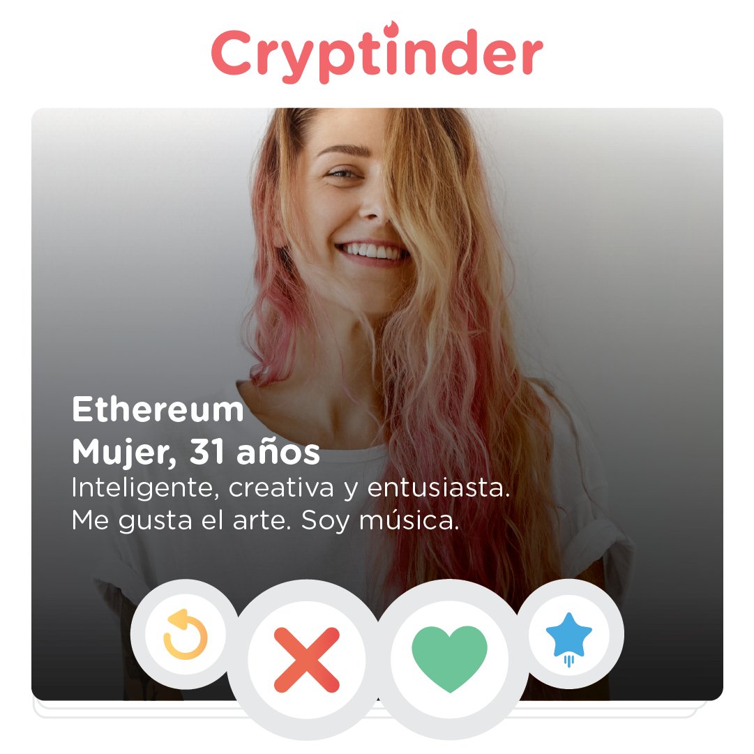 sesociocom's tweet photo. ¿Con cuál cripto harías match?
RT👉Bitcoin
Fav👉Ethereum https://t.co/WmWMYfTgyN