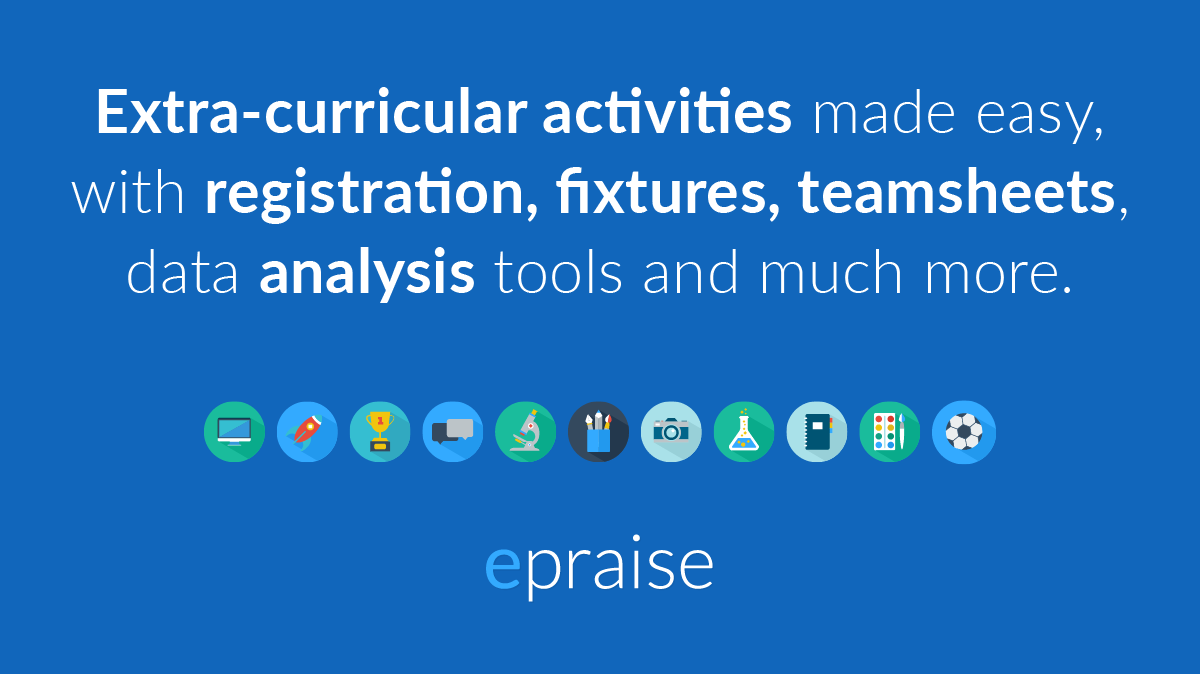epraiseUK's tweet photo. This week we released our new add-on - Epraise Activities. If you're looking for a way to encourage students to get involved, look no further!

#edtech #ukedchat #epraise #fireflylearning #learning #schools #students #teachers #parents #activities #extracurricular https://t.co/p9VWCkG8IB