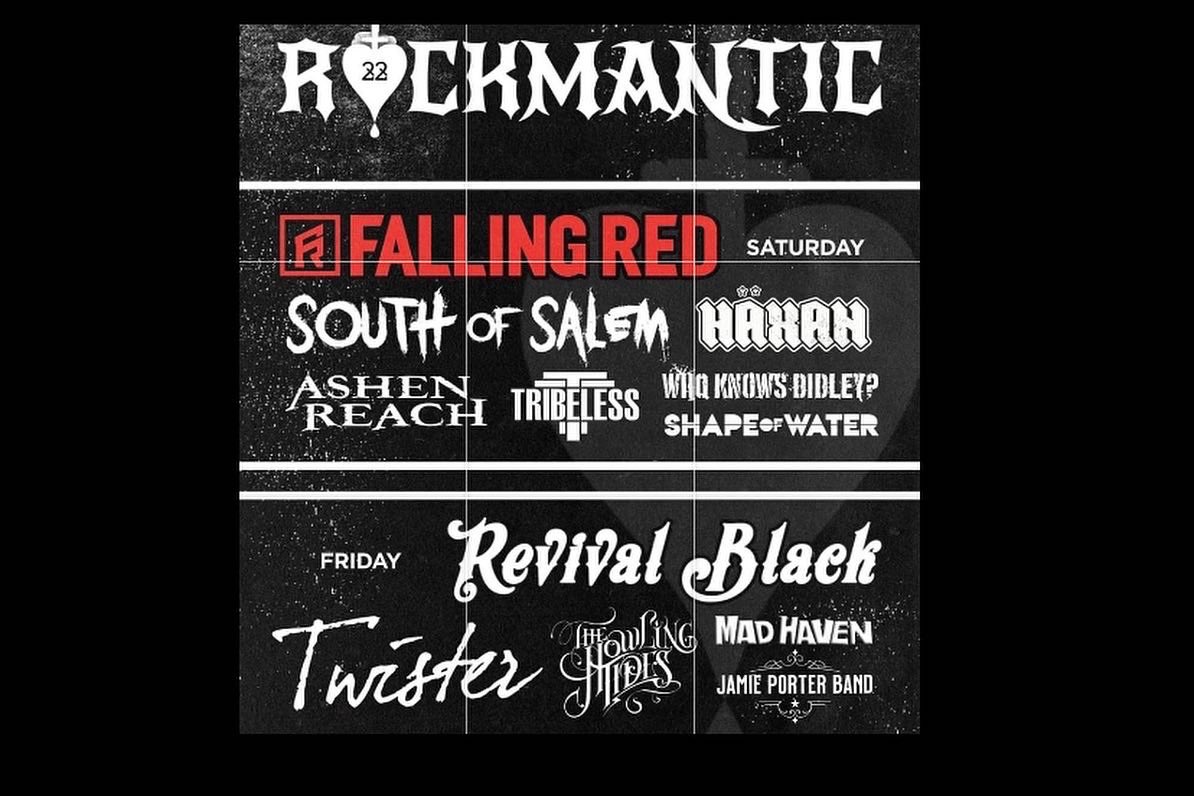 tribelessband's tweet photo. THIS SATURDAY!! π€π
We are SO excited to play the amazing #Rockmanticweekender alongside some AMAZING bands! π₯³ π
Who will we see there?! π
Spotify link for our BRAND NEW single BLOSSOM in our bioππ¦
πΈ- @lindzrsmedia https://t.co/pxUq7vJnwm