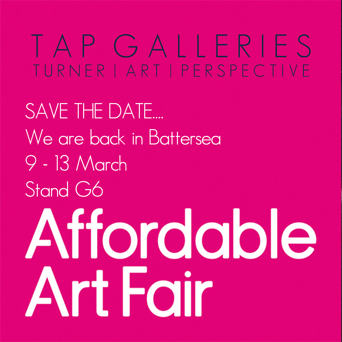 See us stand G6 at the Spring Affordable Art Fair in Battersea in just 4 weeks time!

We will be exhibiting a wide range of artists including never seen before work by portrait artist, Toni Cogdell!

#affordableartfair #battersea #aafbattersea #aaf #tonicogdell