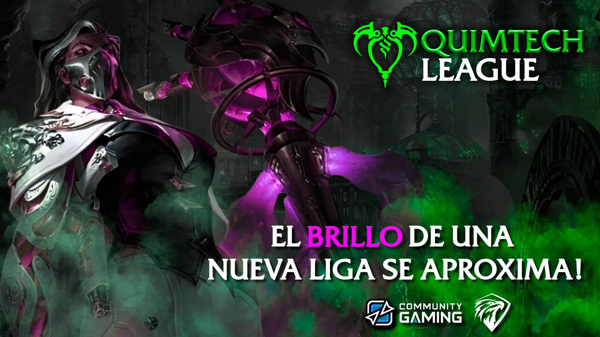 El poder del brillo de Zaun  ha hecho ciertos cambios también en Hawks y nuestro CM así que para dar a conocer la grandeza del Quimtech hemos preparado una liga para todos ustedes! 🔥💀

Atento a nuestras redes sociales para más noticias!