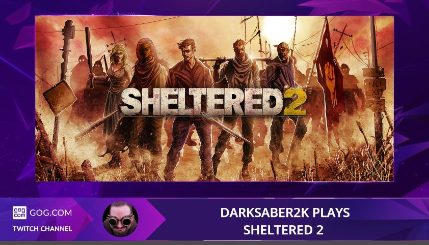 GOGcomTwitch's tweet image. Twenty years after the world as we knew ended, @DarkSaber2k leads a faction of survivors. We'll see if he will unite the opposing factions or conquer them in Sheltered 2 @unicube @Team17 

In 15 mins at twitch.tv/gogcom!