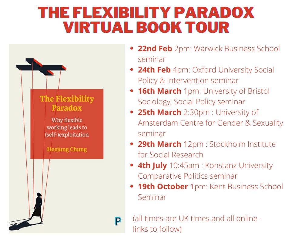 HeejungChung's tweet photo. BOOK TOUR! for my book #FlexibilityParadox Links to follow ! https://t.co/i6t31TbN6C https://t.co/6yjtAFRsbn