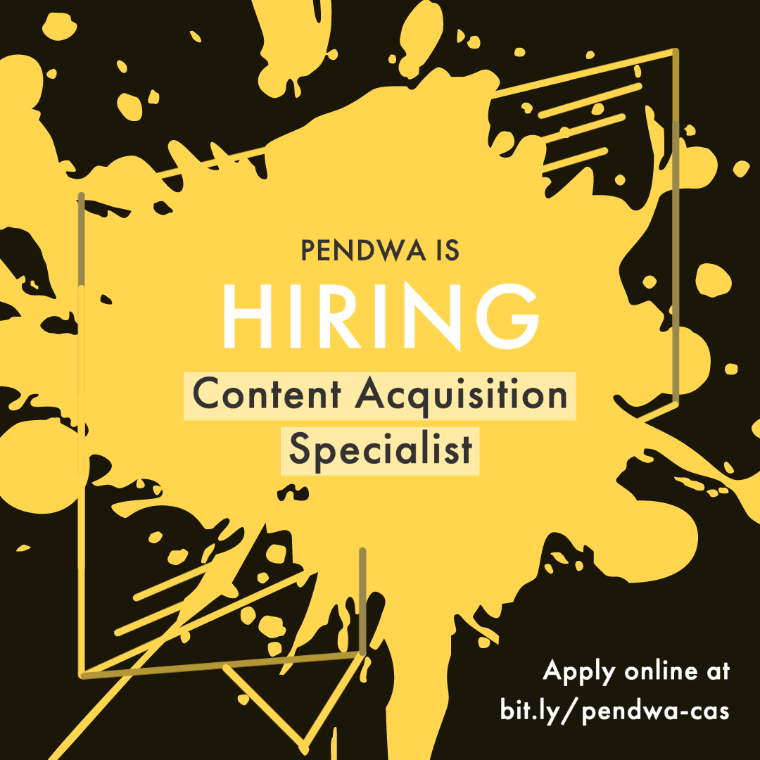 getpendwa's tweet photo. Do you have a passion for Swahili movies and TV shows? Do you love working with creators? Pendwa is hiring a Content Acquisition Specialist. Apply now at https://t.co/rtjFcb0Fy9 https://t.co/jZOFBd6RBq