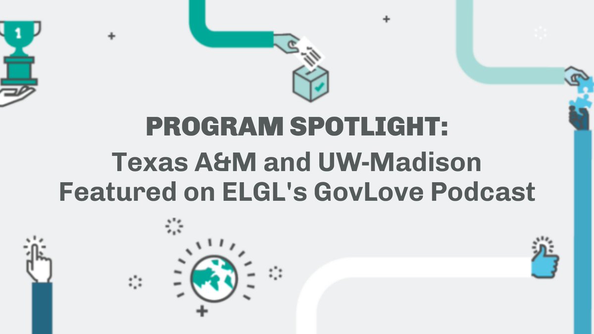 EPICNtweet's tweet photo. Program Spotlight: Texas A&amp;M and UW-Madison Featured on @ELGL50's GovLove Podcast

https://t.co/PoAoEKqpLN

#epicn #epicnetwork #podcast #govlove #tamu #uwmadison #epicprogram #epicpartnership #membercommons #membership https://t.co/F4QMZmrfCn