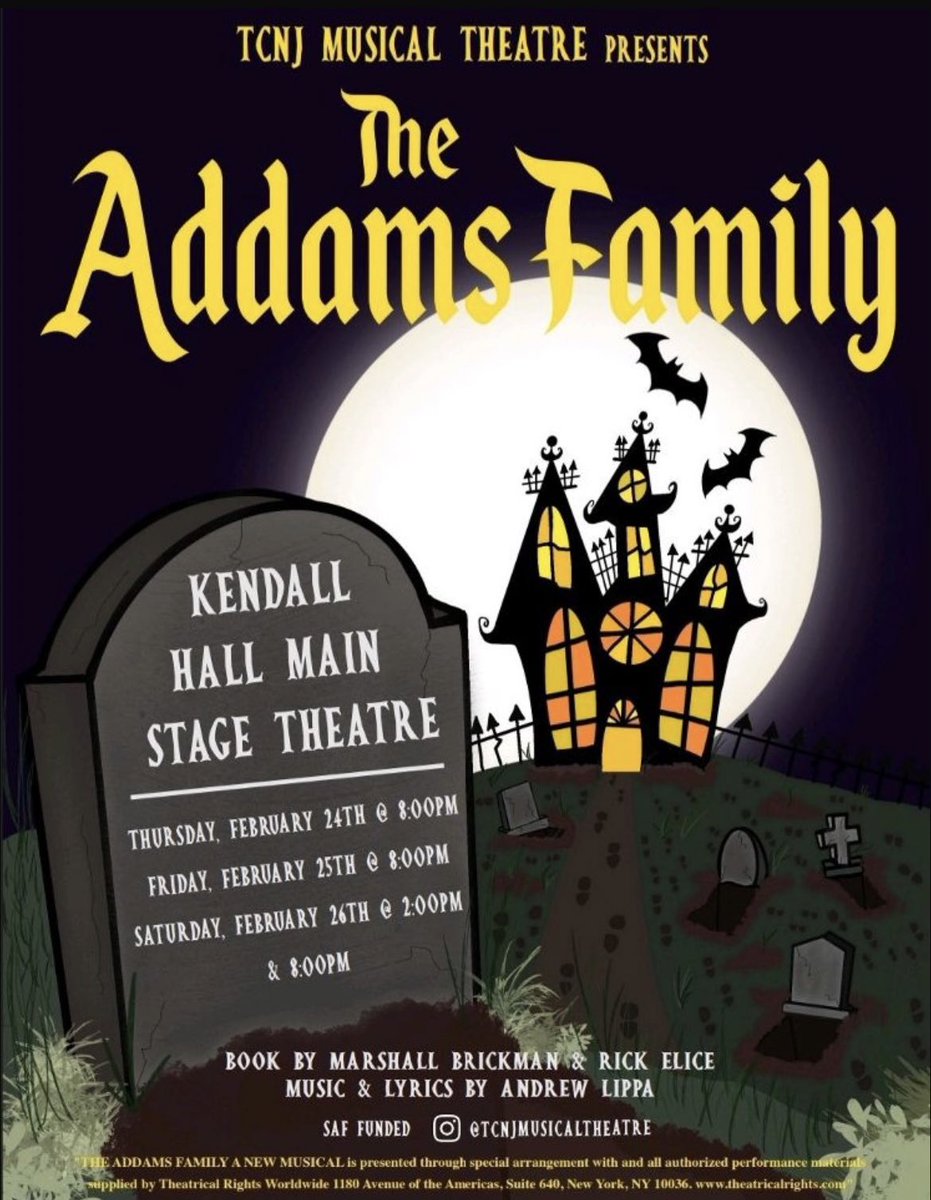 tmttweets's tweet photo. Join us for one not-so-normal night with TMT's The Addams Family, running February 24-26. Purchase your tickets through https://t.co/iF3tAtbRLh https://t.co/hwnEZL95T7