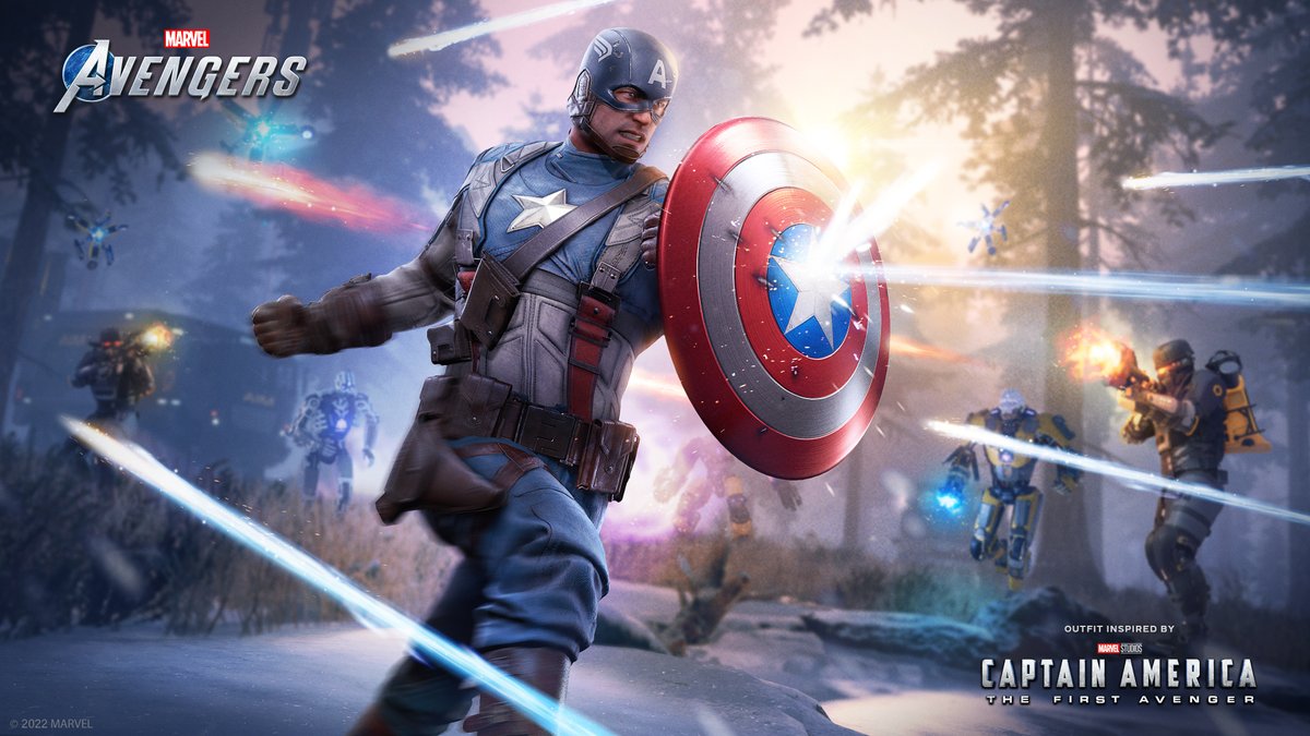 JustUsNerds's tweet photo. 'Marvel's Avengers' прибавят нов костюм за Steve Rogers, вдъхновен от филмът 'Captain America: The First Avenger'. Може да откриете този костюм в играта от 10-ти Февруари.
#Avengers #CaptainAmerica #Marvel #Игри #FirstAvengers #SquareEnix https://t.co/AwWgPgAvKW