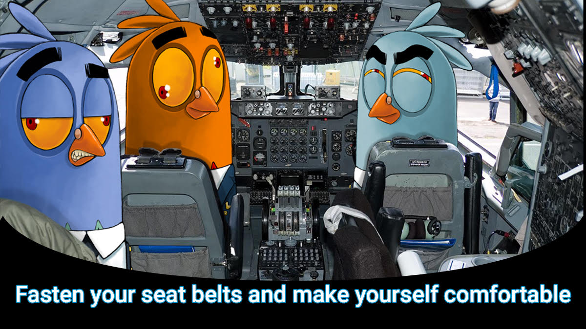 Our pilots are running the last few checks. You fasten your seat belts, get comfortable and let us handle the rest! 🛫

21 UTC, in 60 minutes, on our website! Link in bio, let's go!🐦🐦🐦

#Solana #SolanaNFTs #NFTCommunity #NFTdrop #countdown #NFTCollection