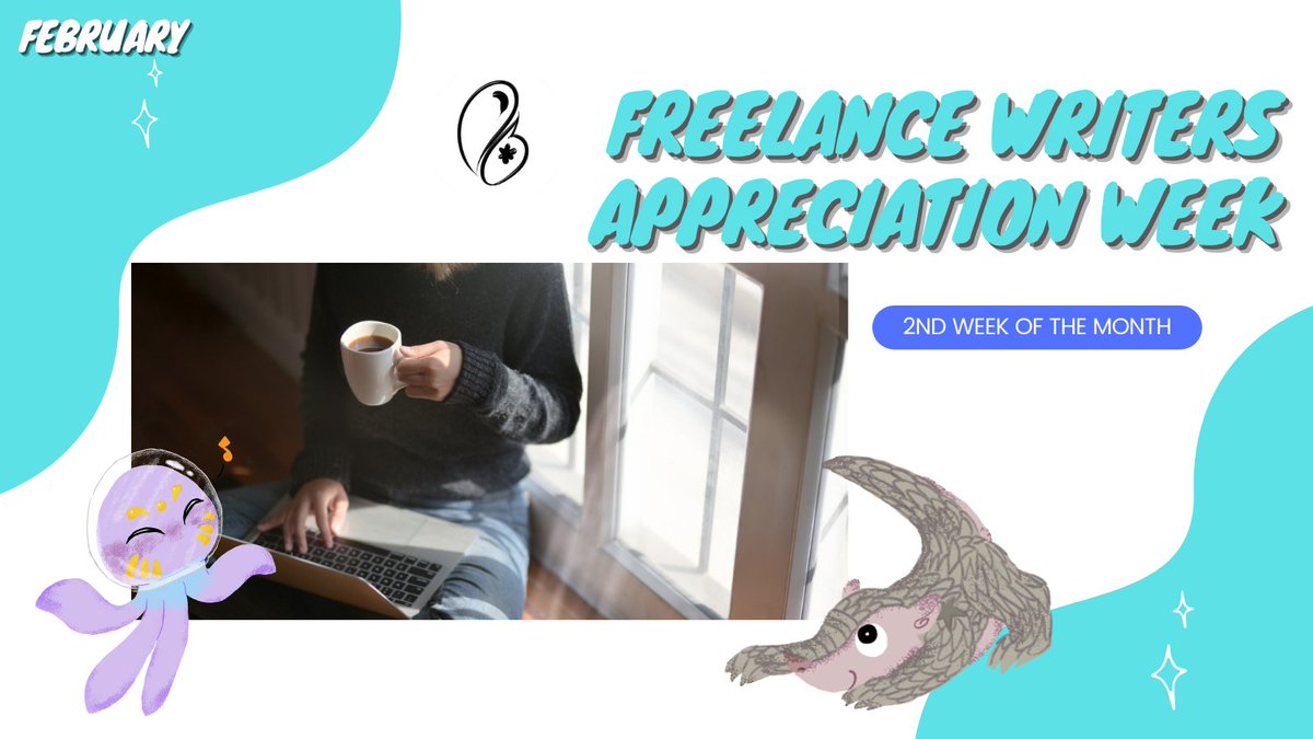 ParabelleStudio's tweet photo. A little late, but a new entry for Weekly Wednesday is here! This week, we celebrate Freelance Writers Appreciation Week, which also coincides with what we do, since our leader is a freelance writer herself! https://t.co/yrMwuRU7R2