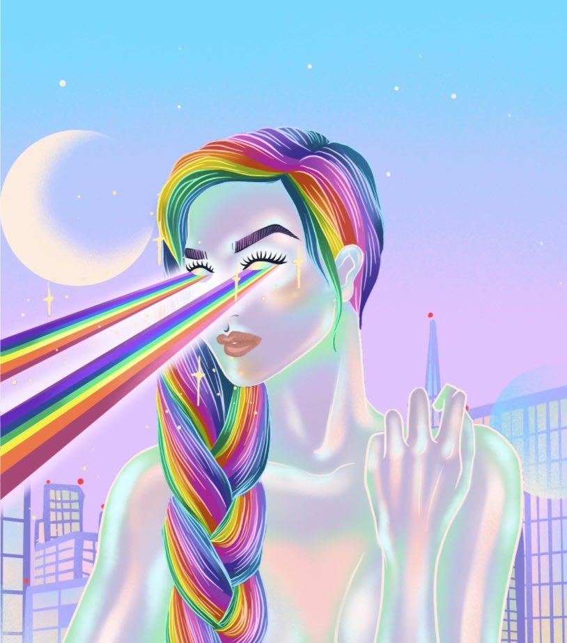 MasamuneStudios's tweet photo. Somewhere over the rainbow 🎶🎵

#rainbow #NFT #NFTs #NFTCommunity #nftart #NFTdrop #NFTCollection #Ethereum #OpenSeaNFT #rarenft $ETH https://t.co/m1jC5jekrq