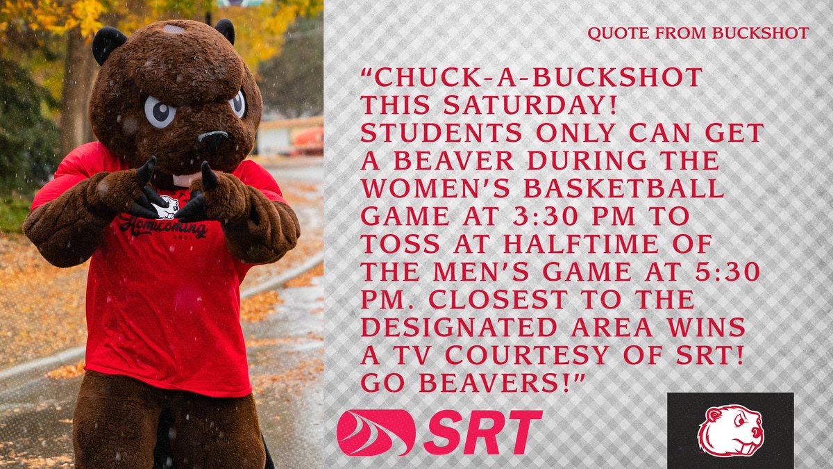MSUBeavers's tweet photo. Students, take this quote from Buckshot and stick it in your pocket! See you all there 😎 

#BuildtheDam | #OnwardBeavers https://t.co/nT6WZifmJo