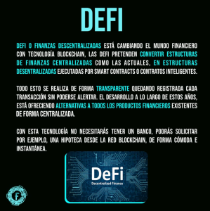 fisioncrypto's tweet photo. Breve explicación de DEFI. #Bitcoin #CryptoNews #Cryptos https://t.co/aakU1MsIfn