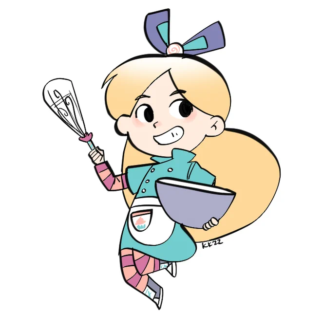 Hi #AlicesWonderlandBakery airs this morning at 10:30. It's also on Disney+.

My names on episode 1. It's my first gig as a storyboard artist. My hands are shaking. I think all is good. 