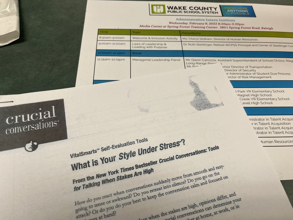 MrsDAngelone's tweet image. Networking and loads of learning happening today at the Administrative Intern Institute. @RuthSteidinger @gggstidham @WCPSSTeam #interninstitute #futureAP