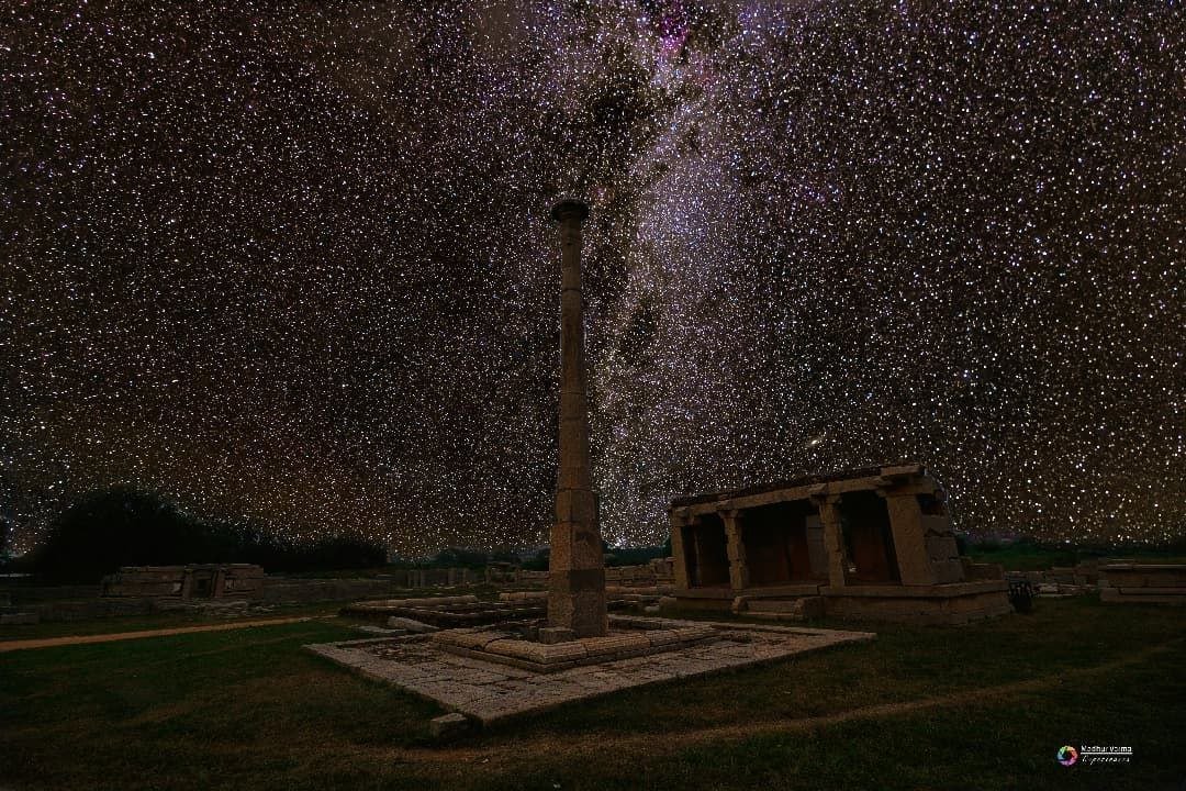 astrophotosnap's tweet photo. Hampi, A UNESCO World Heritage Site! https://t.co/0MaoHavh06