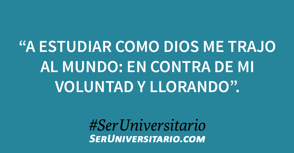 SerUniv's tweet photo. 😂#SerUniversitario https://t.co/WEi7M3wAMt
