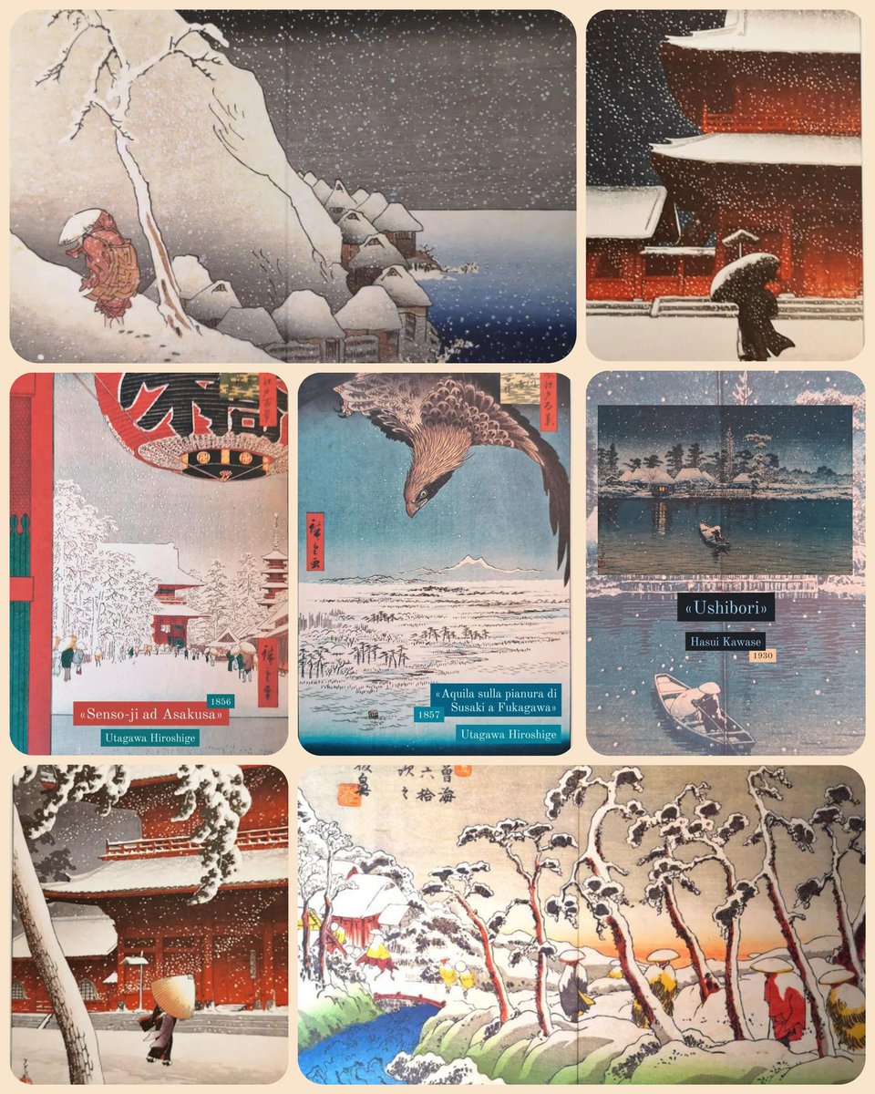 Affronto l'inverno una stampa giapponese alla volta.
Meglio se tratte da 'Le Stagioni' di @ippocampolibri

#LeStagioni #ippocampoedizioni #artegiapponese #arte