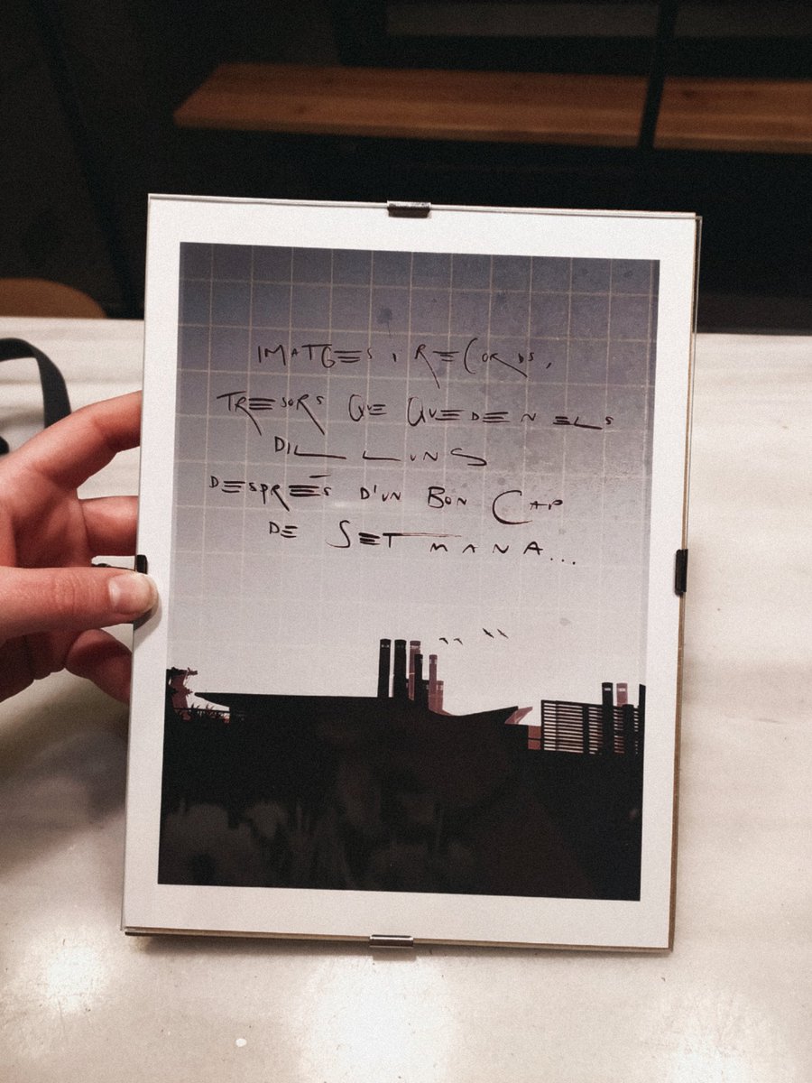 Print que ha anat a parar aquesta tarda a les mans d'<a href="/andreugallofre/">Andreu Gallofré</a> 💫☕