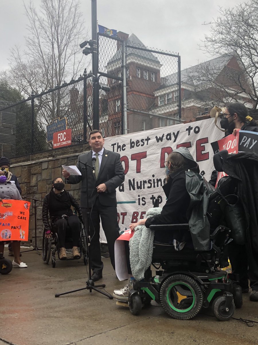 JohnMannionNY22's tweet photo. 📢📢I’m excited to rally next week in support of our incredible #HomeCare workforce! 

Mandatory overtime is not a long-term strategy to fix the workforce crisis.

Better wages is the solution this problem demands and it’s what these workers deserve. https://t.co/fZkwYwcwJQ
