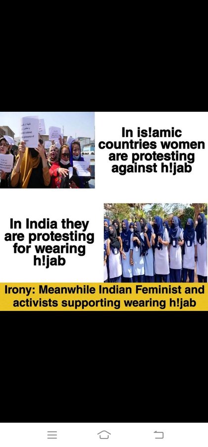 BharathiSmitha's tweet image. #HijabBan #SupportUniformDressCode