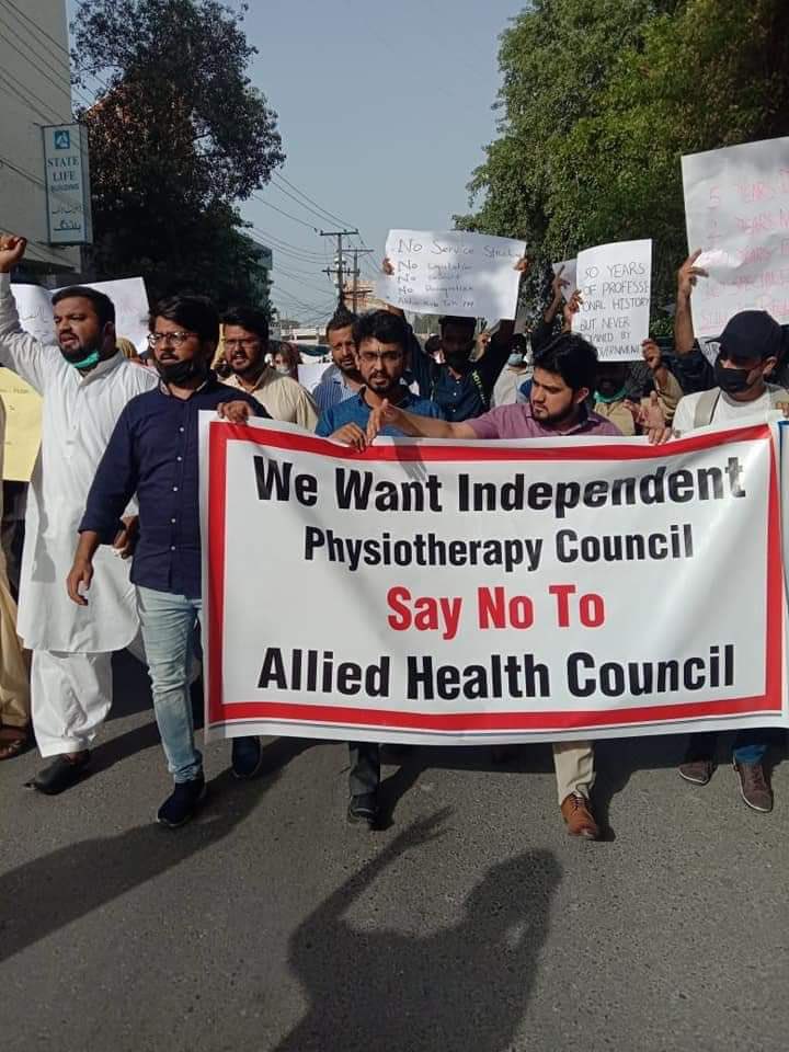 APPA_KPK's tweet photo. Meet our demands or be ready for a long march to Islamabad........
#ExcludePhysiotherapistsFromAHPC https://t.co/KjIW9rZ7Ls