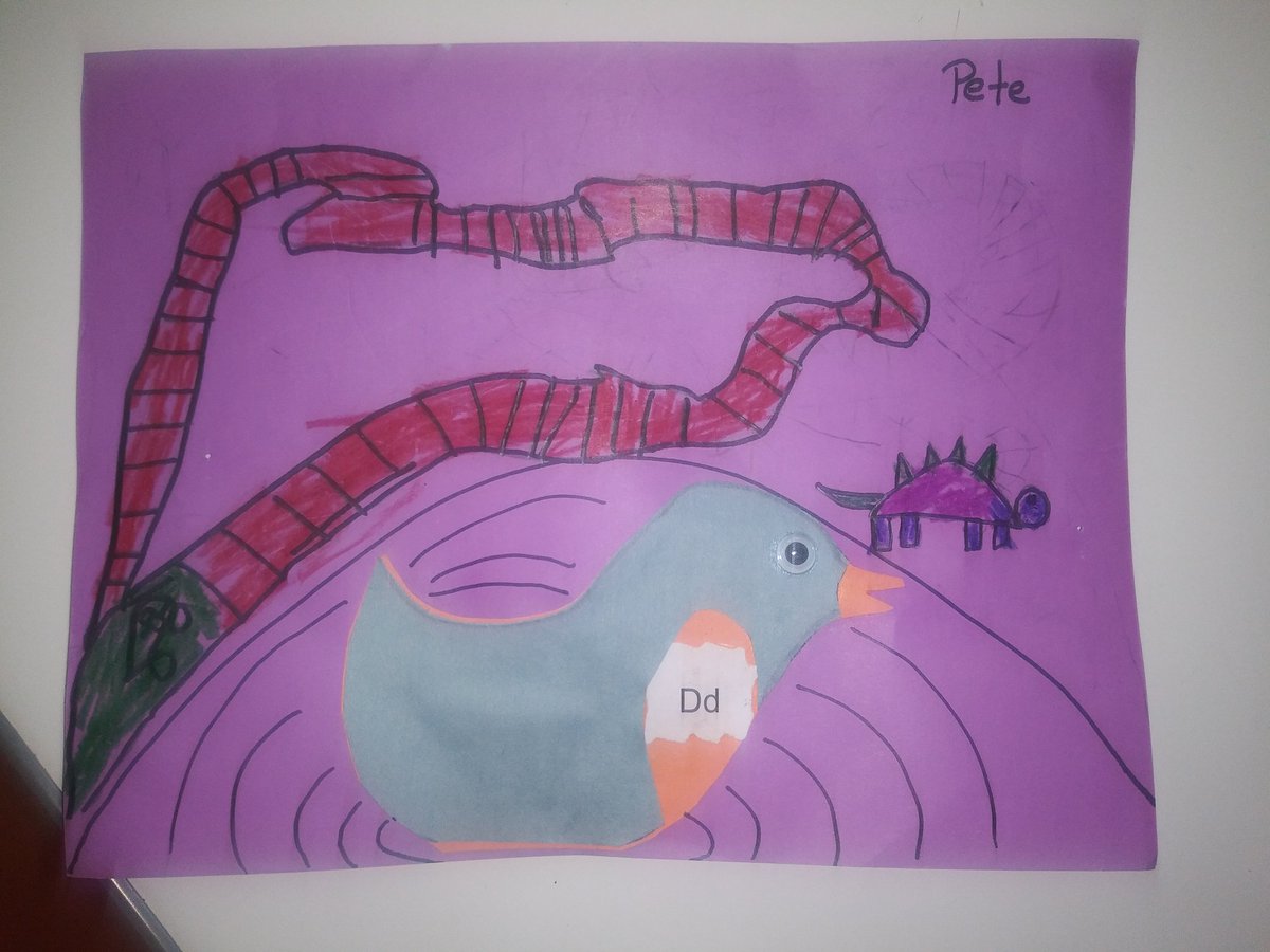 Simply_Stamper's tweet photo. My son brought home all his art work from the 1st quarter. He said, "Mommy, I want you to check out my work because I am a cool artist with swag. Oh and take pictures for the internet cause people gotta know I'm a artist." #PJSTAMPER #AnArtist https://t.co/4Ee9U6TNyn