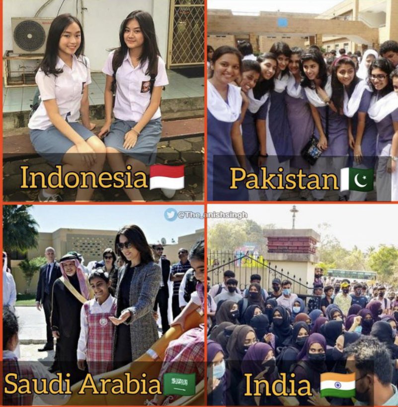 BJPMM4Karnatak's tweet image. Let us get educated in all aspects..#HijabBan #SupportUniformDressCode @BJPMahilaMorcha @VanathiBJP @blsanthosh @BJP4Karnataka @BJP4India