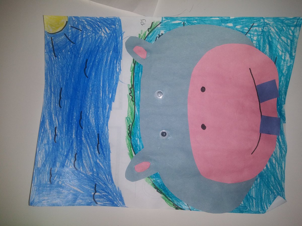 Simply_Stamper's tweet photo. My son brought home all his art work from the 1st quarter. He said, "Mommy, I want you to check out my work because I am a cool artist with swag. Oh and take pictures for the internet cause people gotta know I'm a artist." #PJSTAMPER #AnArtist https://t.co/4Ee9U6TNyn