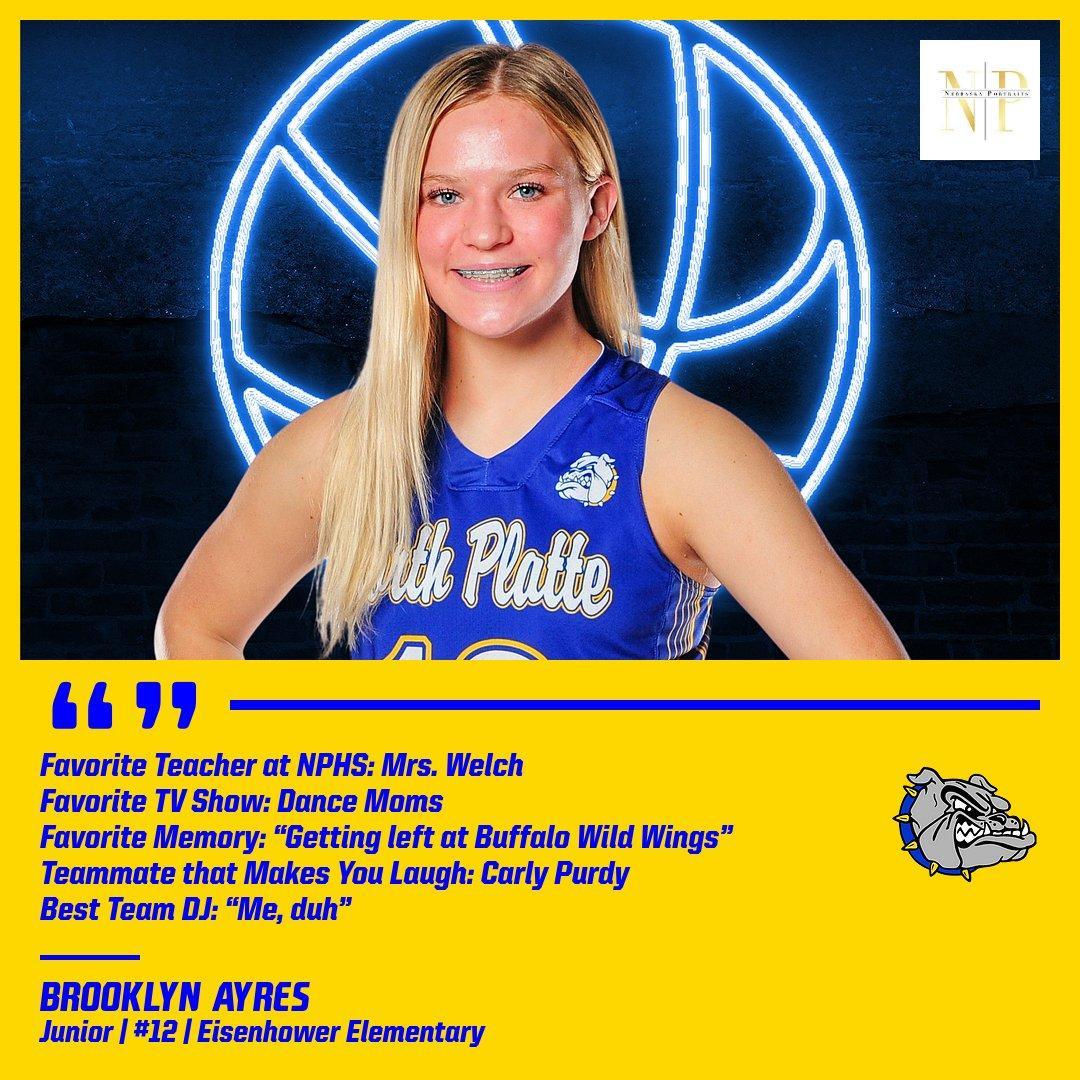 CoachHammond3's tweet photo. 🎤🎤 Bulldog 🏀 Player Spotlight
@brooklynayres__ is today's Player Spotlight
Our Team DJ brings a positive attitude/outlook to practice everyday! She does whatever she can to help her teammates!!! #LOVE🏀 https://t.co/pWRG9bxRr9