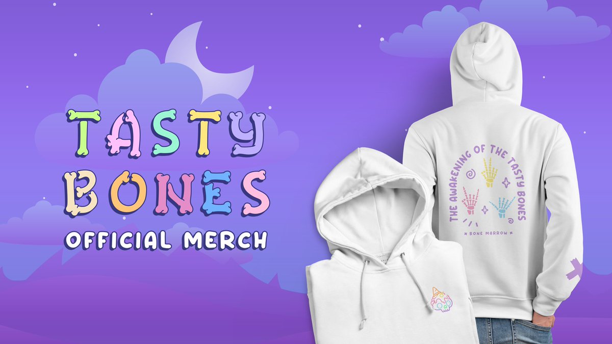 TastyBonesNFT's tweet image. our exclusive merch drop is now live ☠️

shop.tastybones.xyz