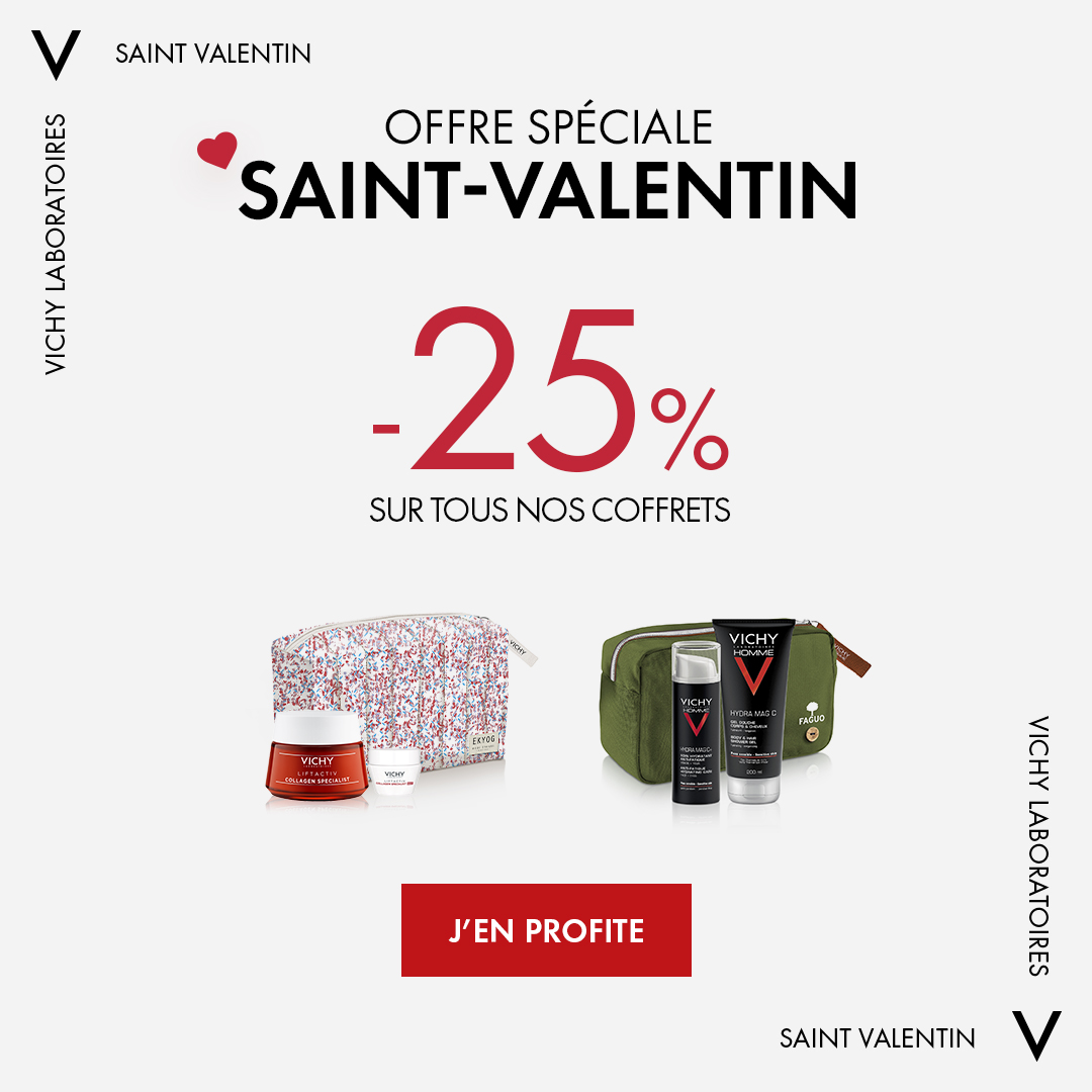 [OFFRE SAINT-VALENTIN] Avec ou sans Valentin, profitez de -25% sur nos trousses et coffrets pour (vous) faire plaisir ! 

Profitez-en vite 👉 bit.ly/3rDmESV

Offre disponible jusqu'au 14 février