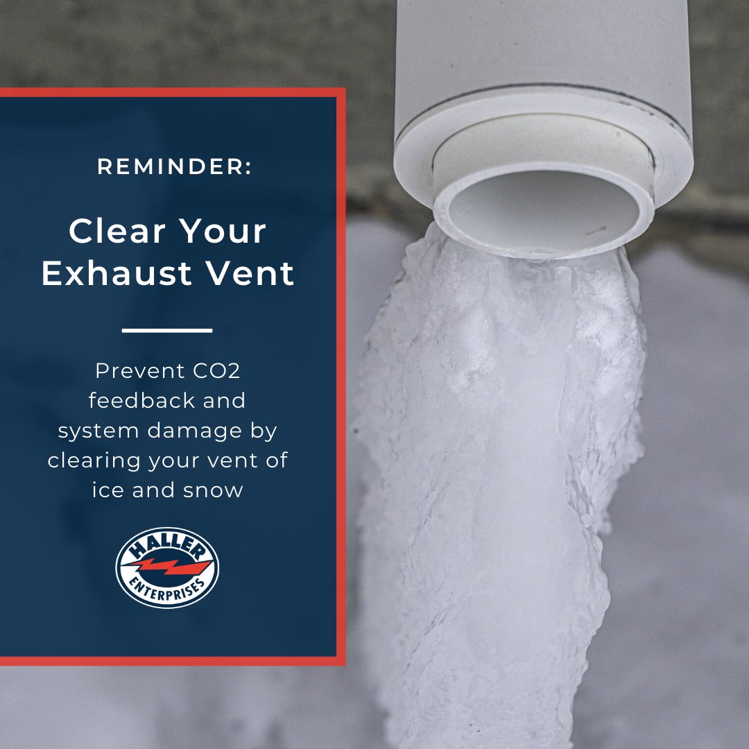 HallerEnt's tweet photo. When it snows, remember to not only clear your driveway, but also clear snow and ice away from your heat exhaust vents! This will help keep your home safe and warm.

Learn more about preparing for snow: https://t.co/t7KGBuuhOo

#Heating #HeatingSystem #HomeMaintenance #SnowStorm https://t.co/DLJdgjfDHt