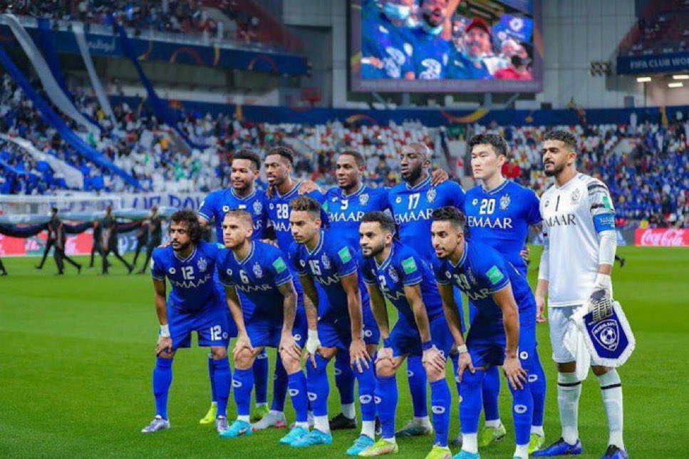 Holmes_S9's tweet photo. هلال تاريخي 
و ظهور مشرف ضد بطل أوروبا 
فخور بهذا الفريق 💙💙💙 https://t.co/sxBZgeCese