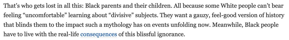 mcleod's tweet photo. What about Black students’ ‘discomfort’? https://t.co/ElxLS2WOCB
@equityedu #equityedu #educolor #edtech #edchat #edreform #edpolicy #edcolo #suptchat #edadmin #k12 #coronalearn #coronaedu https://t.co/vN8LBrinPS