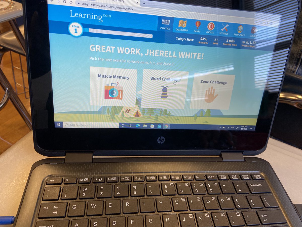 MrsGray416's tweet photo. Students are excited about Adaptive Keyboarding. Learning how to type not peck. @KGESFineArts @HISD_Inst_tech #HISD_DigLitStrong https://t.co/PW7aUVoWBH