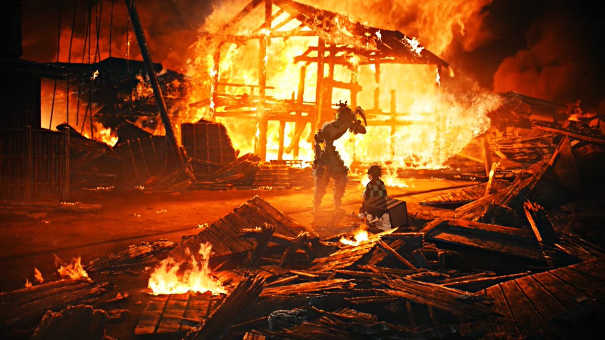 DemonSlayerJon's tweet photo. Demon Slayer visuals were insane this Episode🔥 https://t.co/lnQrMWa19C