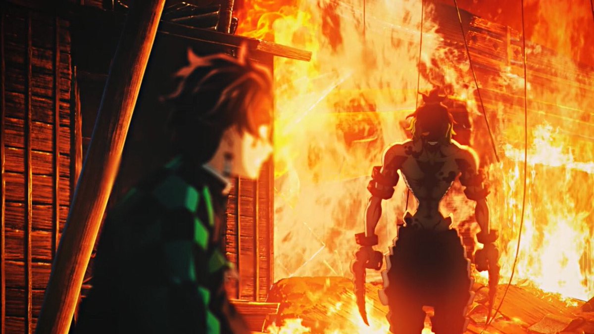 DemonSlayerJon's tweet photo. Demon Slayer visuals were insane this Episode🔥 https://t.co/lnQrMWa19C