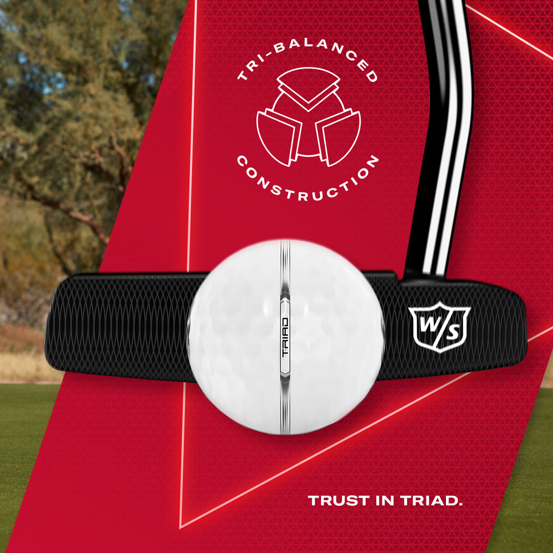 Triad's patented Tri-Balanced™ construction means pinpoint accuracy and putts that roll true.
 
Triad Launches 02.15.22
 
Sink More Putts: Link in bio
#TeamTriad #TrustinTriad