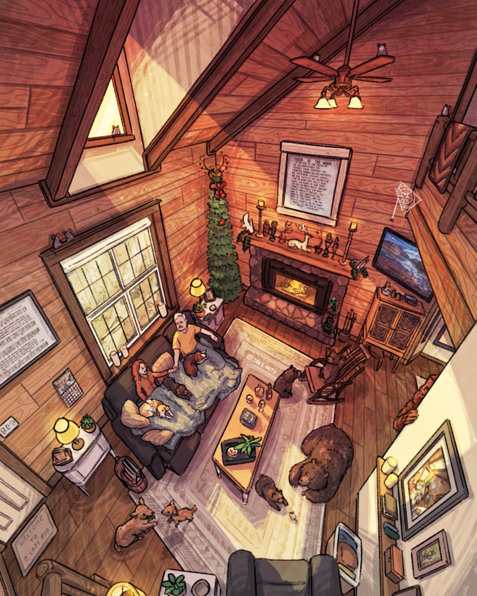 Lazy Cabin, 2022

#cabin #bigfoot #cozyvibes