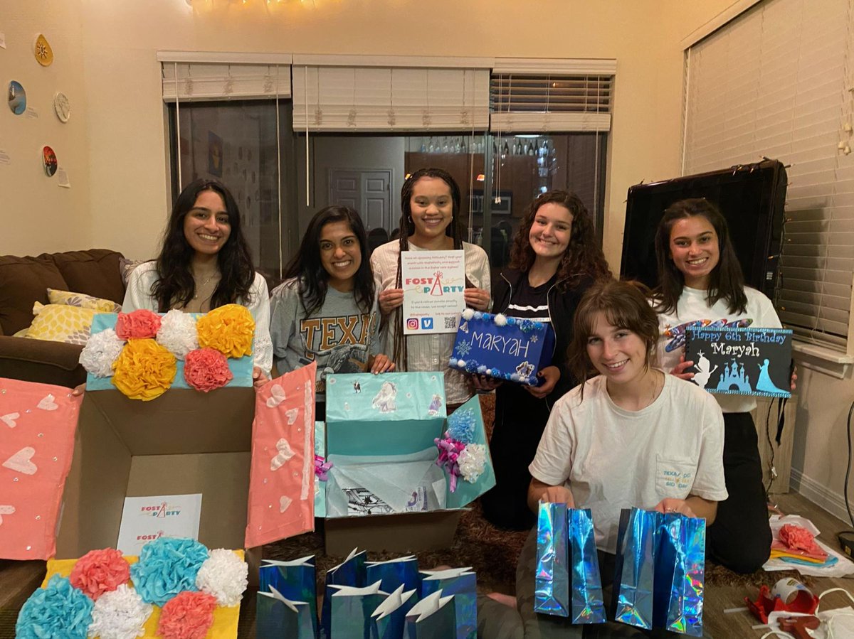 FineArtsUT's tweet photo. FostaParty team wins grant to expand concept to provide free birthday parties for foster children 🤘

Read more about them at the link below 👇

https://t.co/9I6CNEnh7b https://t.co/PyBJuxlA6s