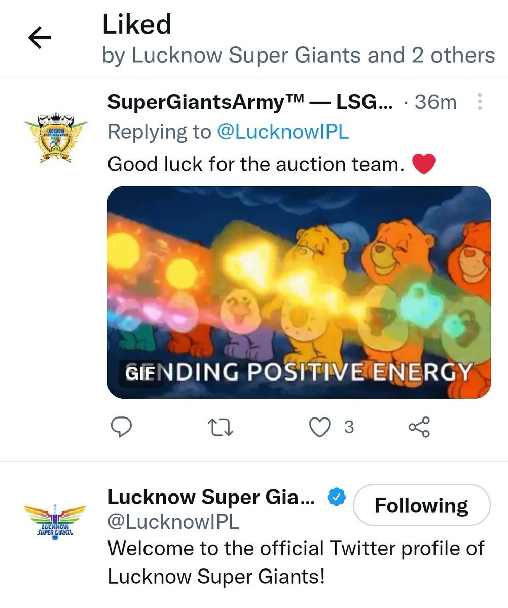 LucknowIPLCover's tweet photo. Once again Thankyou admin. ❤️🙏
#WeAreSuperGiants #LSGFC https://t.co/AOnfmt93An