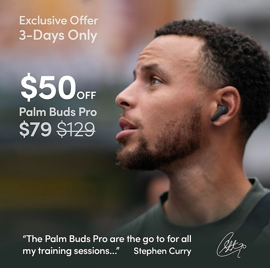 FLASH SALE! 3 days only SAVE $50 on #palmbudspro at palm.com