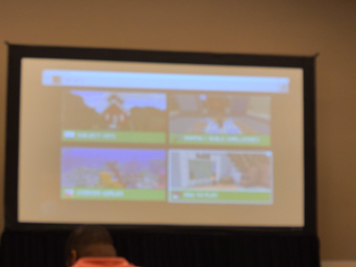 Exploring Coding in Minecraft EDU with <a href="/TechisforGirls/">Jennifer Brown</a> at #TCEA22 Love the toggle feature for scaffolding from blocks to script! Intriguing option for young coders who are already obsessed with Minecraft. #codingforkids #STEMeducation #DitchBook #tlap