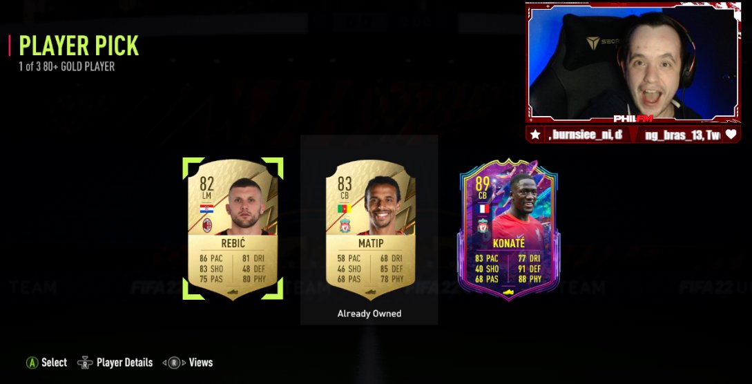 Got the future star I wanted 💪🔴 #LFC #FIFA22