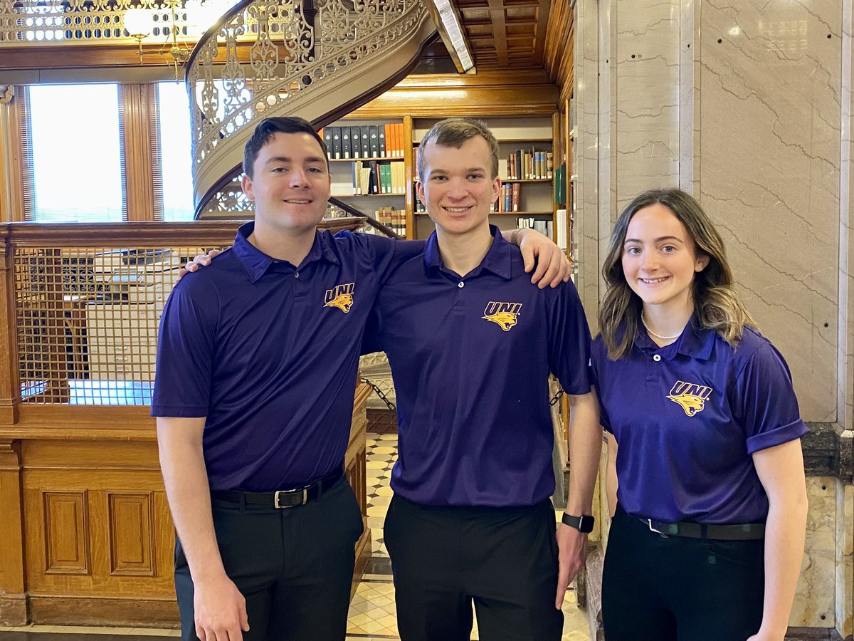Another Wednesday, another day of <a href="/NISG/">NISG</a> at the Capitol advocating for <a href="/northerniowa/">University of Northern Iowa</a> !