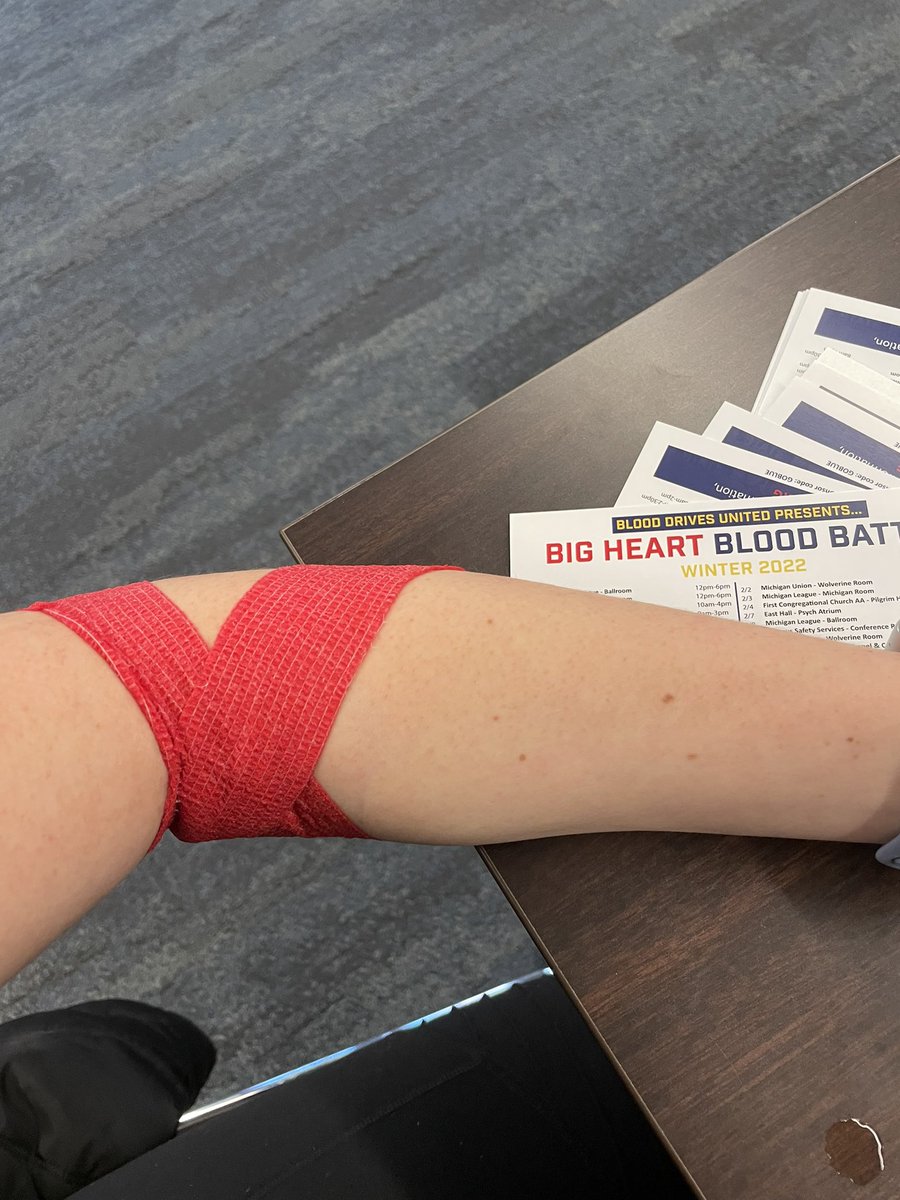 sdunn_11's tweet photo. @BloodworthCare @MIRedCross Beat ya to it! Just got done https://t.co/kJChBmrZbT