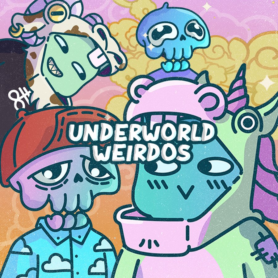 Guys we are giving away more WL spots at our Discord server! Join and get one NOW! discord.gg/becomeaweirdo

#NFTs #NFTCommumity #PolygonNFT #OpenSeaNFT