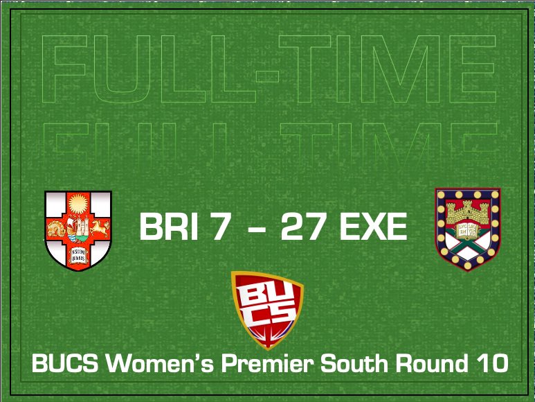 eurfcwomen's tweet photo. 🚨FULL-TIME SCORE🚨

BRI 7 - 27 EXE 

#BRIvsEXE https://t.co/FUlTmlSQui